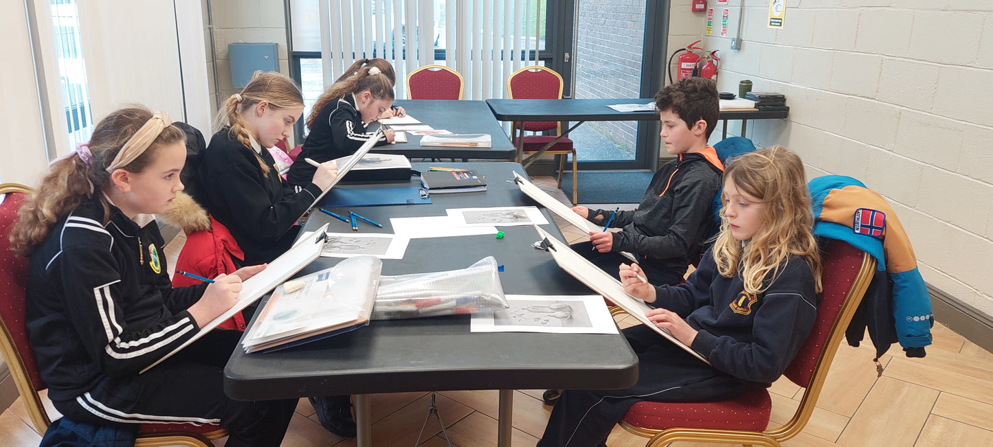 Kids Fine Art Classes 8 - 13 yrs (Mon - Fri)