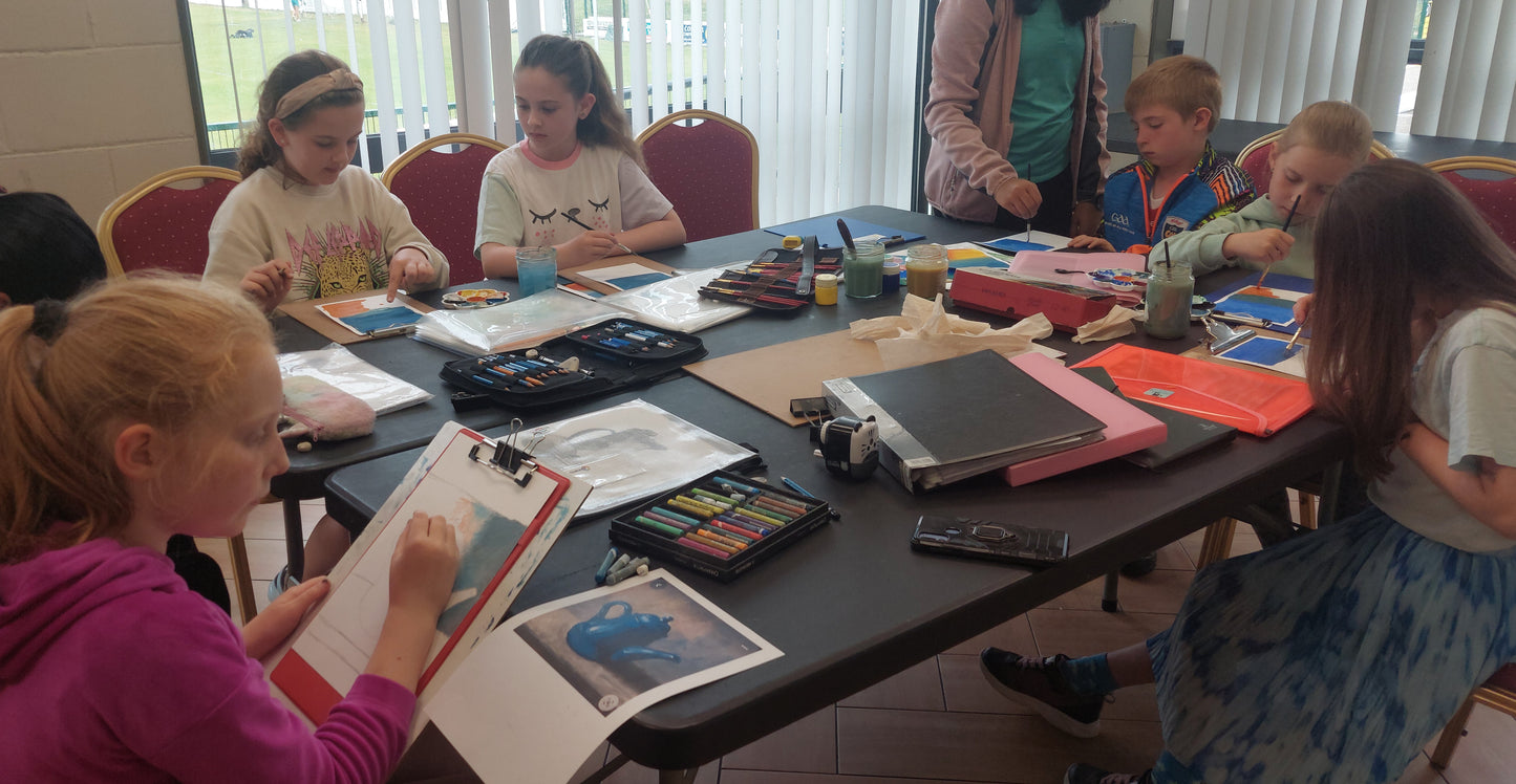 Kids Fine Art Classes 8 - 13 yrs (Mon - Fri)