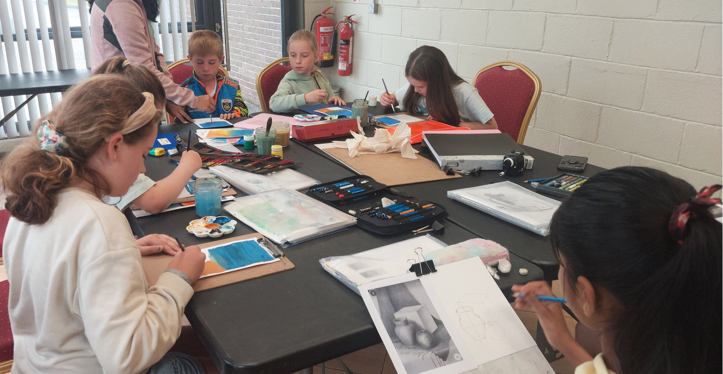 Kids Fine Art Classes 8 - 13 yrs (Mon - Fri)