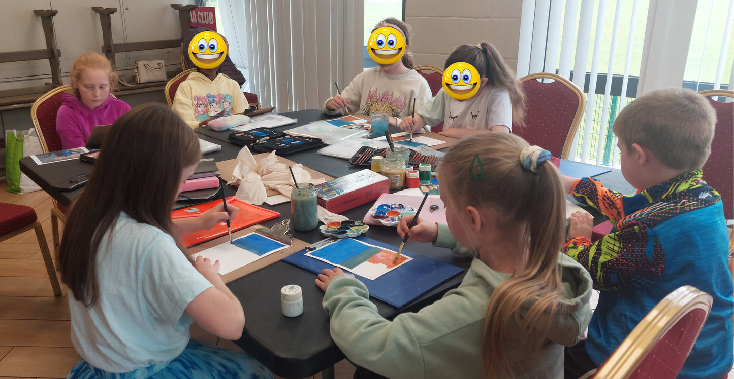 Kids Fine Art Classes 8 - 13 yrs (Mon - Fri)