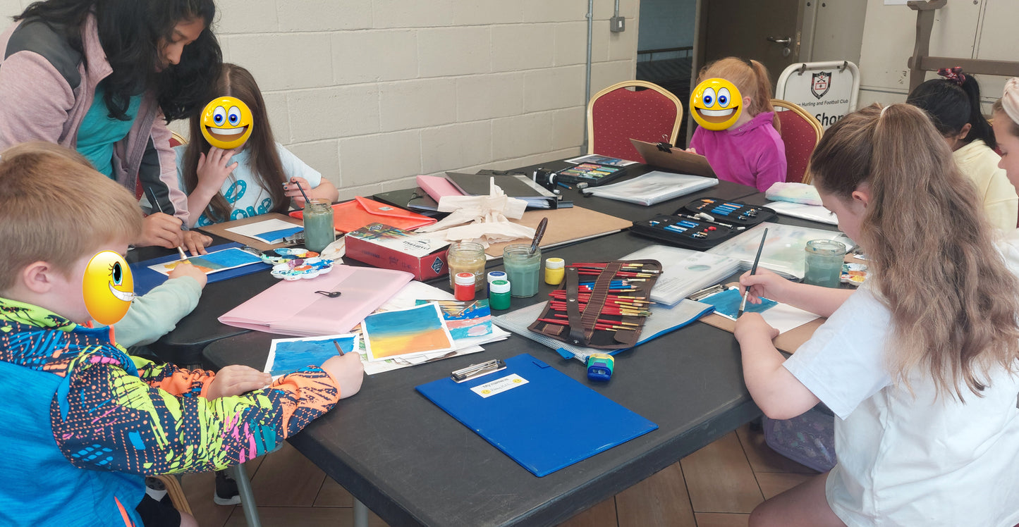 Kids Fine Art Classes 8 - 13 yrs (Mon - Fri)