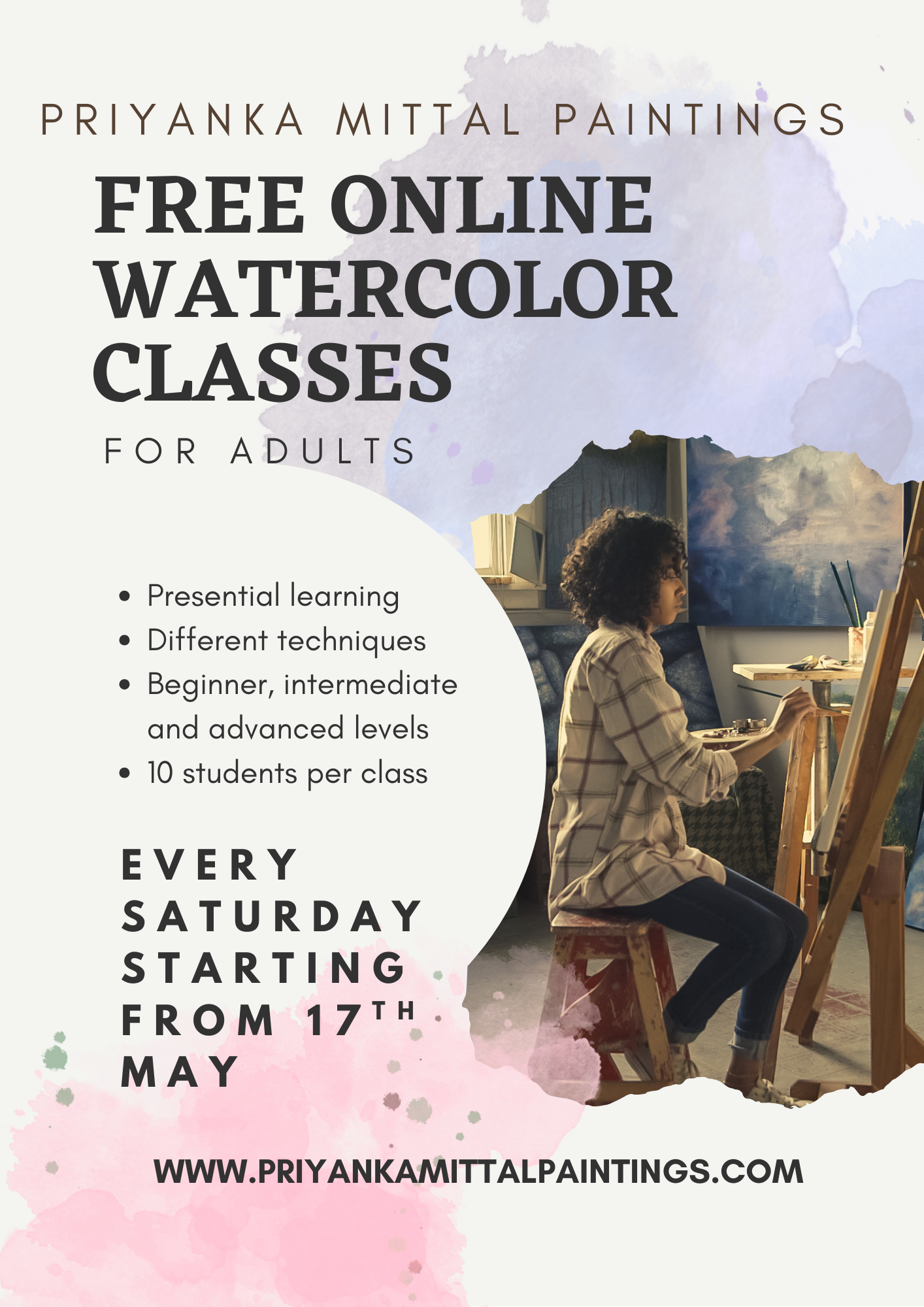 Free Online Watercolor Classes for Adult