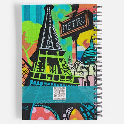 Art Print Spiral Notebooks