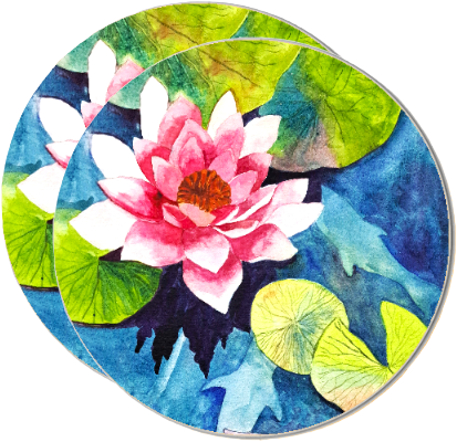 Art Print Coasters (Set of 2)